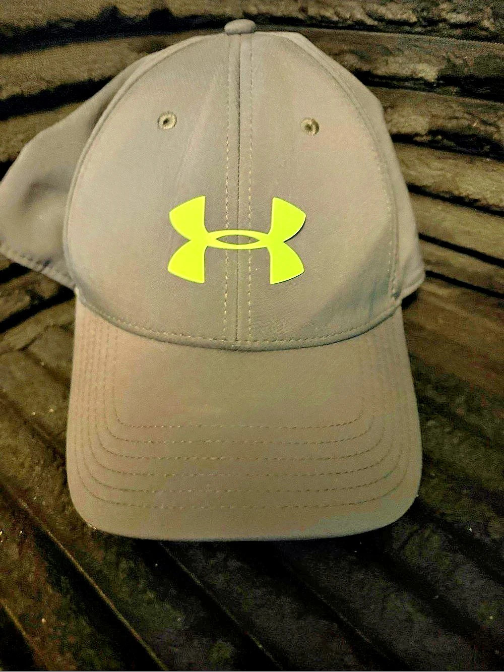 Under Armour UA Blitzing Stretch Fit Cap Gray size L/XL